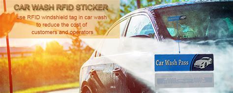 how do car wash rfid stickers work|rfid car wash system.